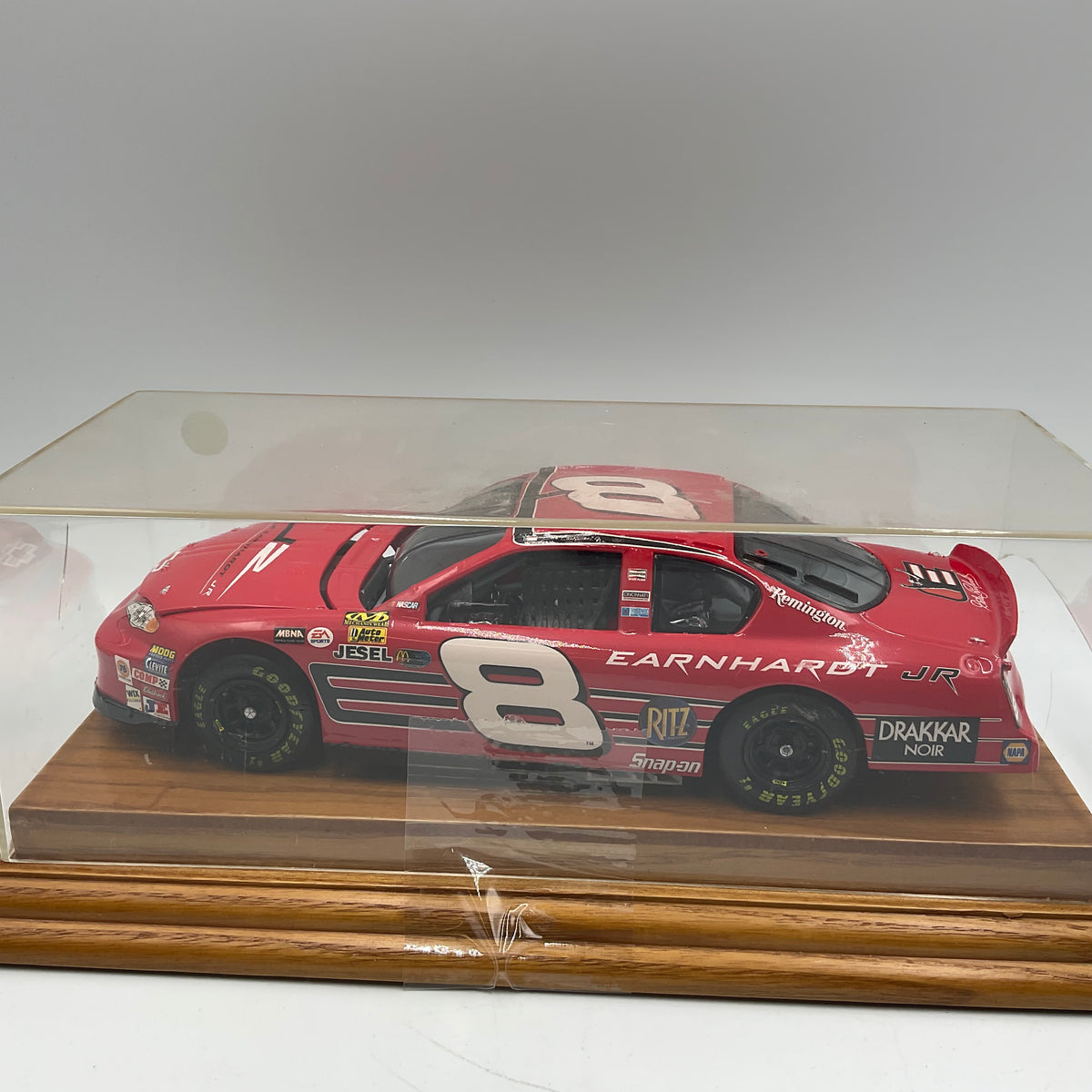 NASCAR #8 Dale Earnhardt Jr.Die Cast Replica is Display Case