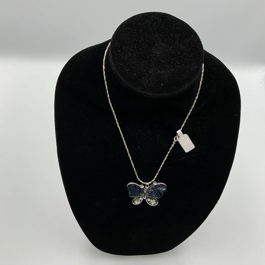 Butterfly Pendant Chain Necklace