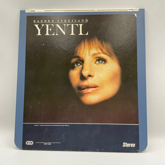 1983 CED Barbara Streisand Yentl Electronic disc