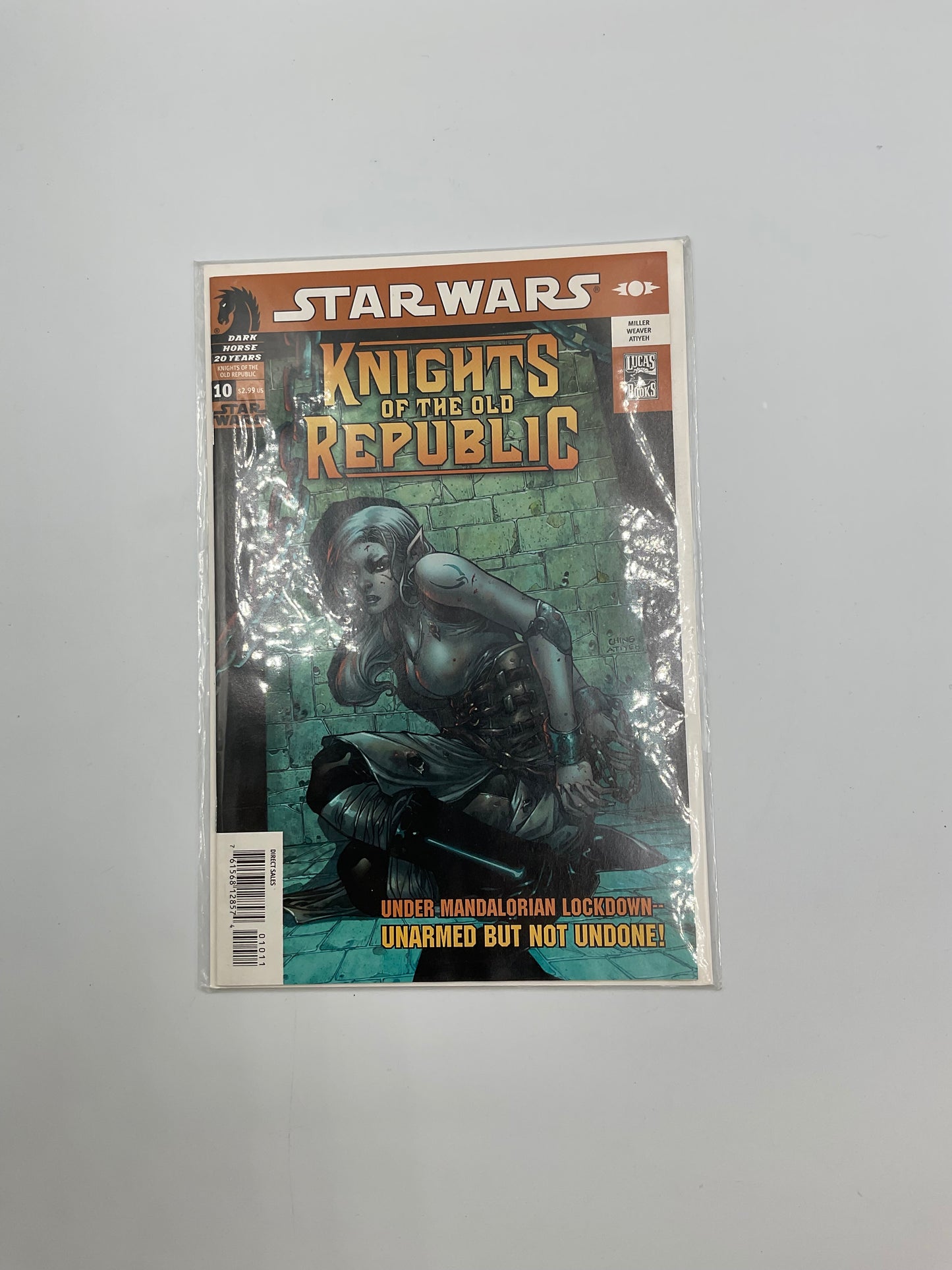 Star Wars Knights of the Old Republic #10 Under Mandalorian Lockdown -- Unarmed But Not Undone
