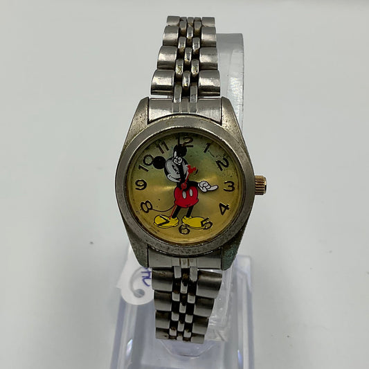 Disney Vintage Mickey Mouse Watch New Battery Working Condition