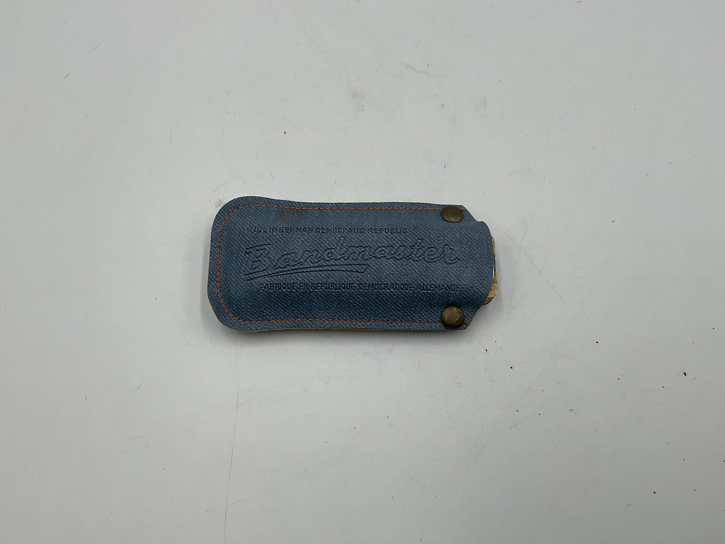 Antique East German Bandmaster Harmonica w/Case