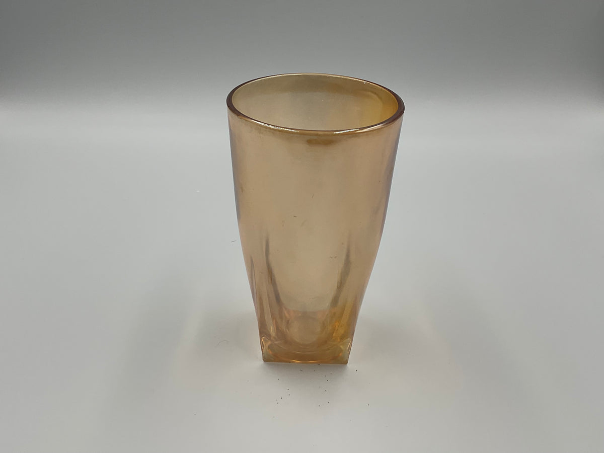 Jeannette Glass Moderne Marigold Carnival Glass Tumbler #(2)