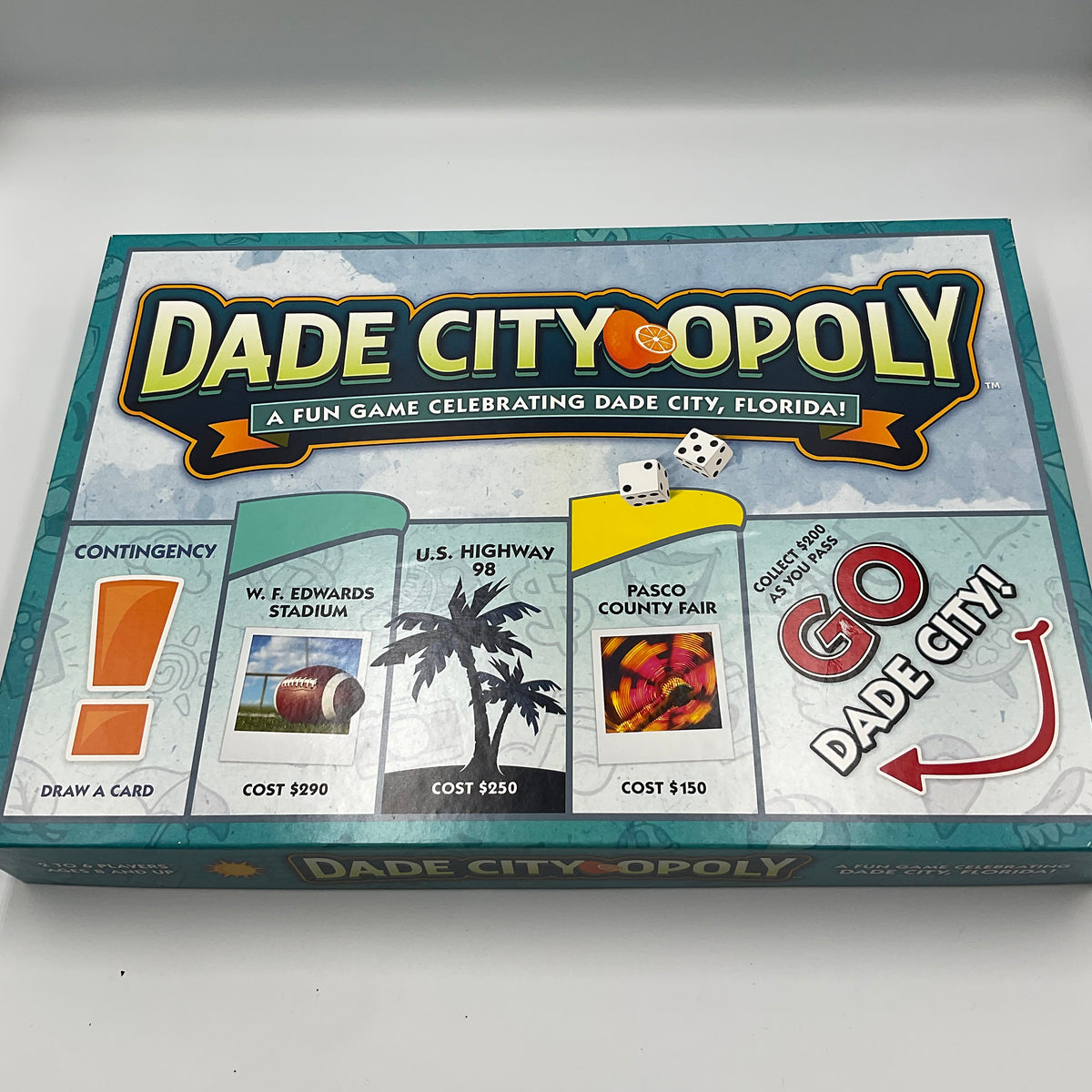 Dade Cityopoly Collectible Monopoly Board Game Custom City Edition