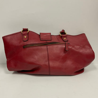 Etienne Aigner Vintage Leather Carry-on Duffle Suitcase 1970s