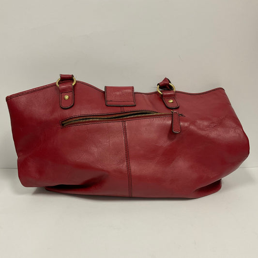 Etienne Aigner Vintage Leather Carry-on Duffle Suitcase 1970s