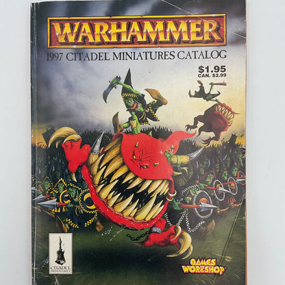 Vintage Warhammer 1997 Citadel Miniatures Catalog