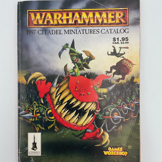 Vintage Warhammer 1997 Citadel Miniatures Catalog