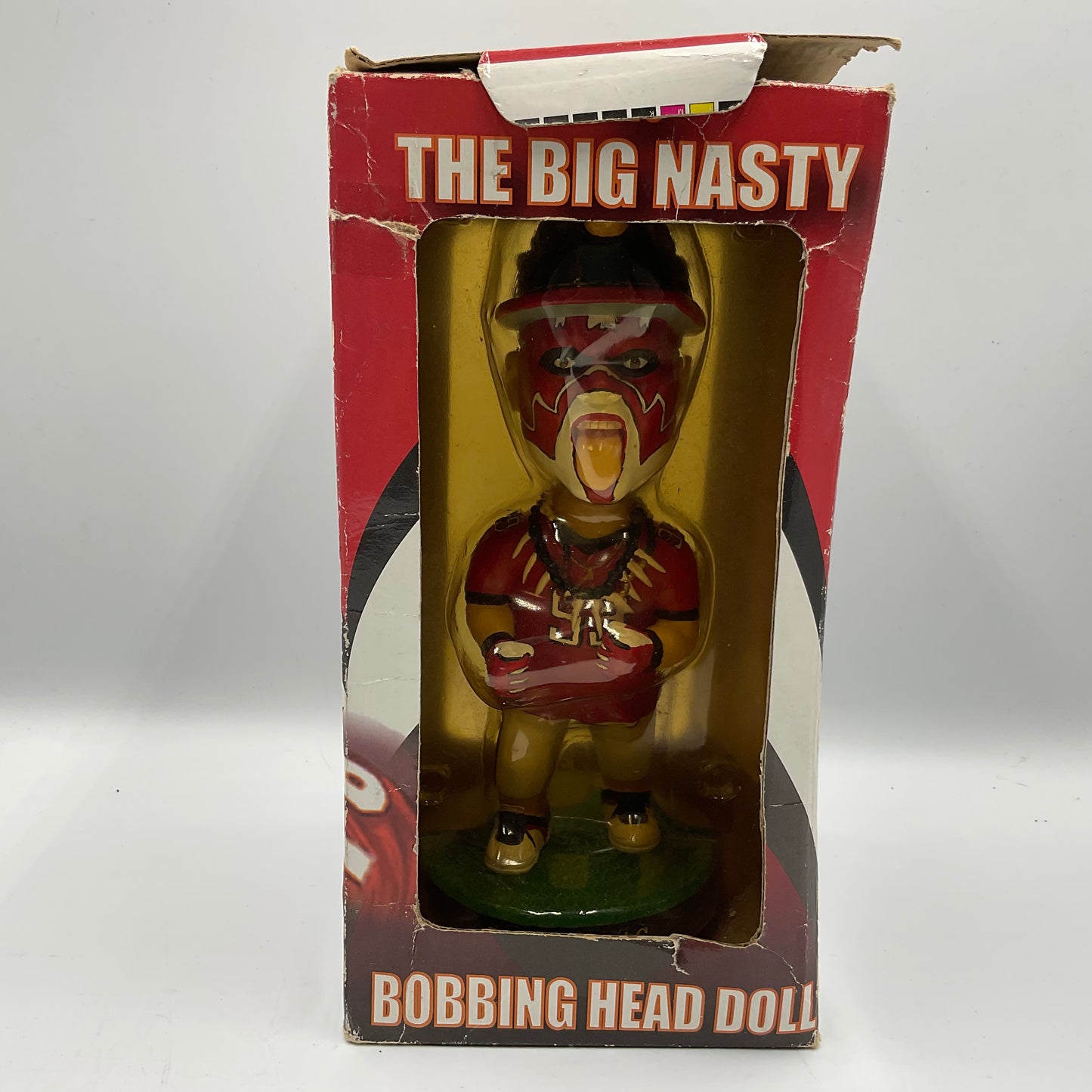 Autograph NFL Tampa Bay Buccaneers Fan The Big Nasty Bobble Head Signed