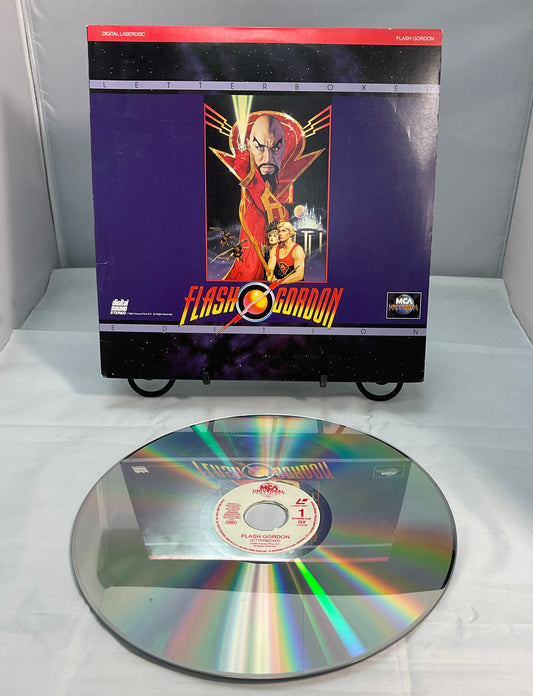 Flash Gordon Classic Sci Fi Queen SoundTrac Letterboxed Digital Laserdisc LD