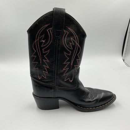 Old West Leather Boys Cowboys Boots