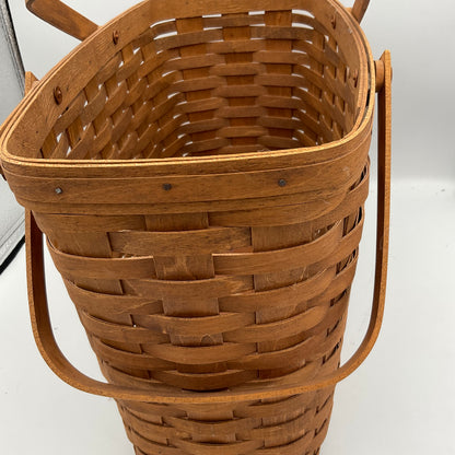 Longaberger Large Rectangle Wooden Basket