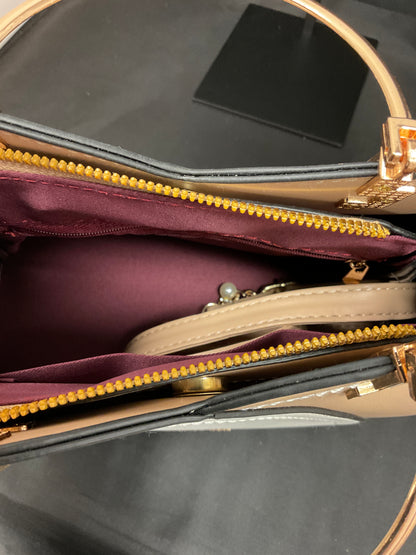 ZZMY Cream Tan Small Handbag Purse