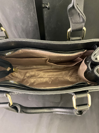 Michael Kors Black MK Design Handbag