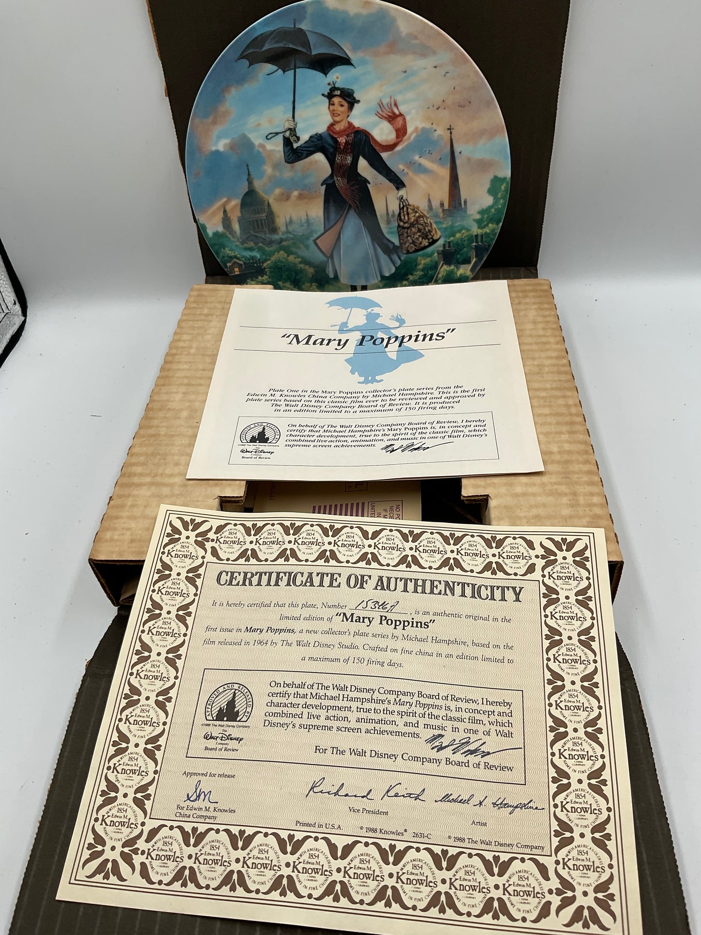 The Edwin M. Knowles China Co. Mary Poppins