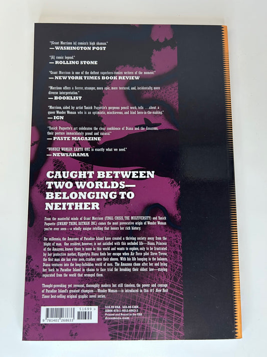 Wonder Woman Earth One 1 DC Comics Hardcover Graphic Novel April 12 2016