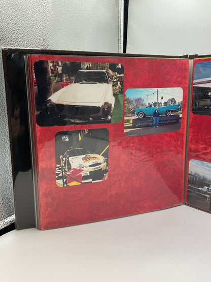 completed, vintage Graceland & Memphis vacation photo scrapbook