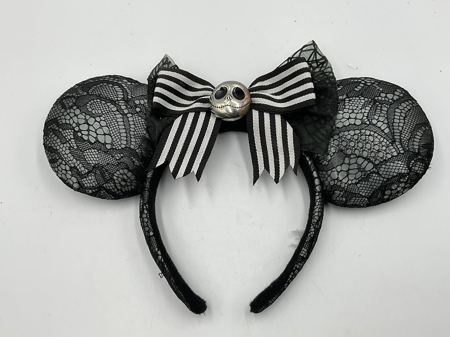 Disney Parks Jack Skellington Nightmare Before Christmas Mouse Ear Headband