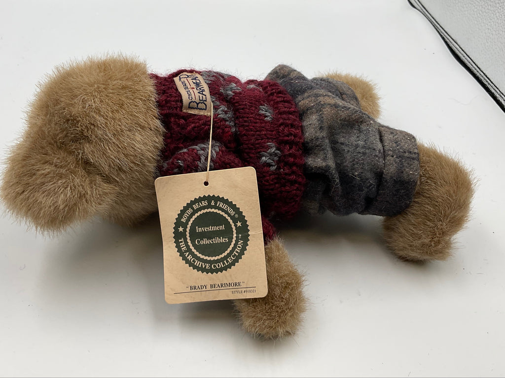 Boyds Collection Brady Bearimore #918321 Plush Bear No Box