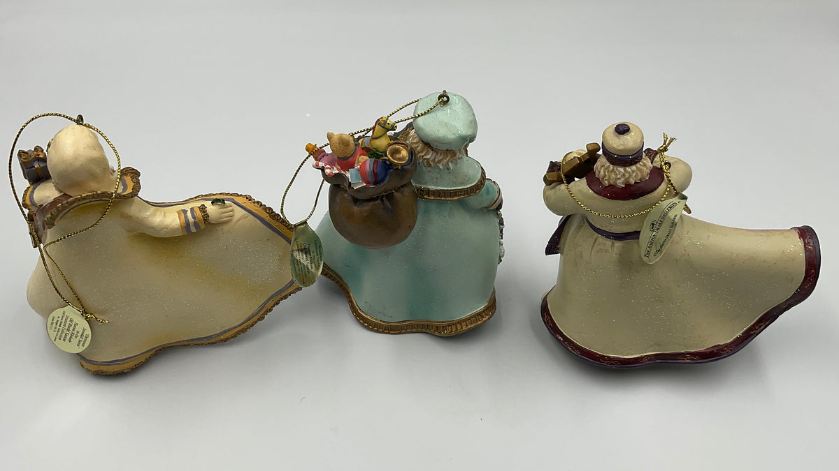 Thomas Kinkade “Old World Santas” Heirloom Christmas Ornaments