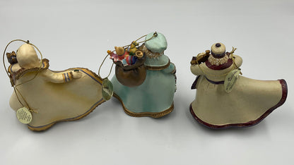Thomas Kinkade “Old World Santas” Heirloom Christmas Ornaments