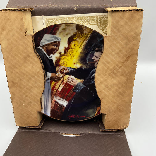 Bradford Exchange Edwin M. Knowles Gone With the Wind Toast To Bonnie Blue By Howard Rogers