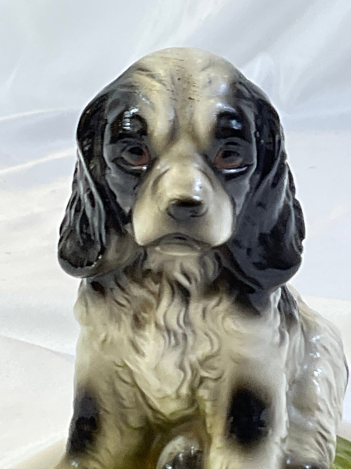Enesco Vintage Cocker Spaniel Dog Porcelain Figurine Made in Japan