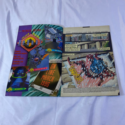 Web of Spider-Man #123 Players And Pawns Part Two Vintage 1995