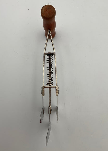 Vintage Kitchen Utensil Foley Food Chopper With 3 Stainless Steel Blades