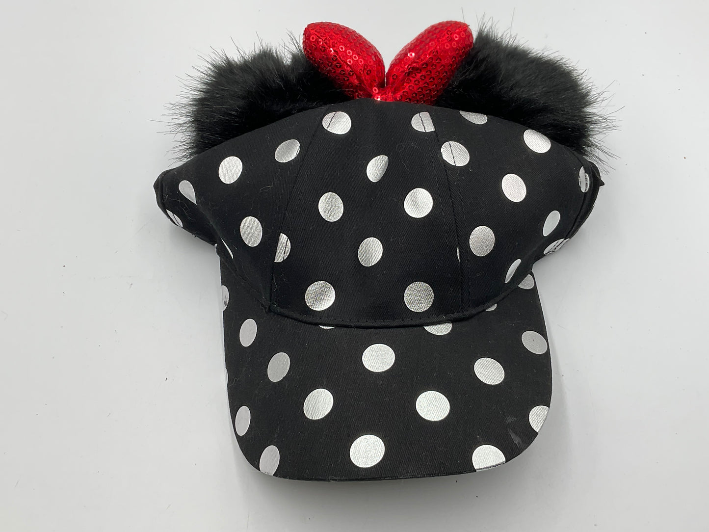 Disney Parks Minne Mouse  Polka Dot Baseball Cap