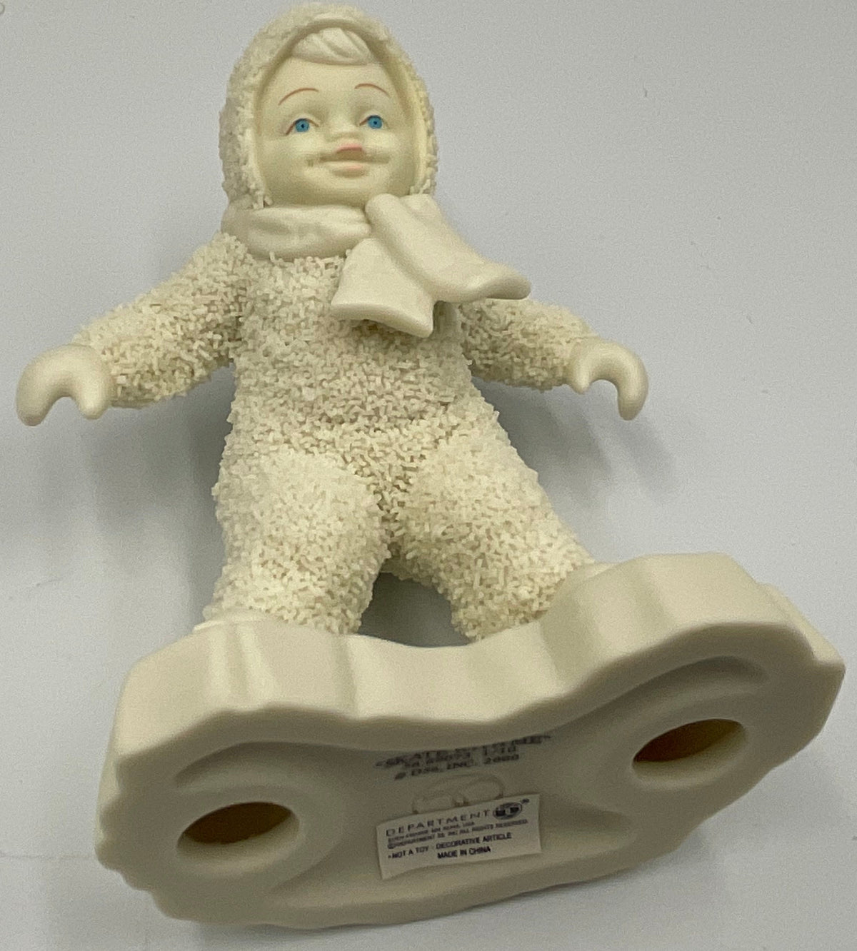 Department 56 Snowbabies Winter Tales Ice Skating Figurines Set of 4 Retired