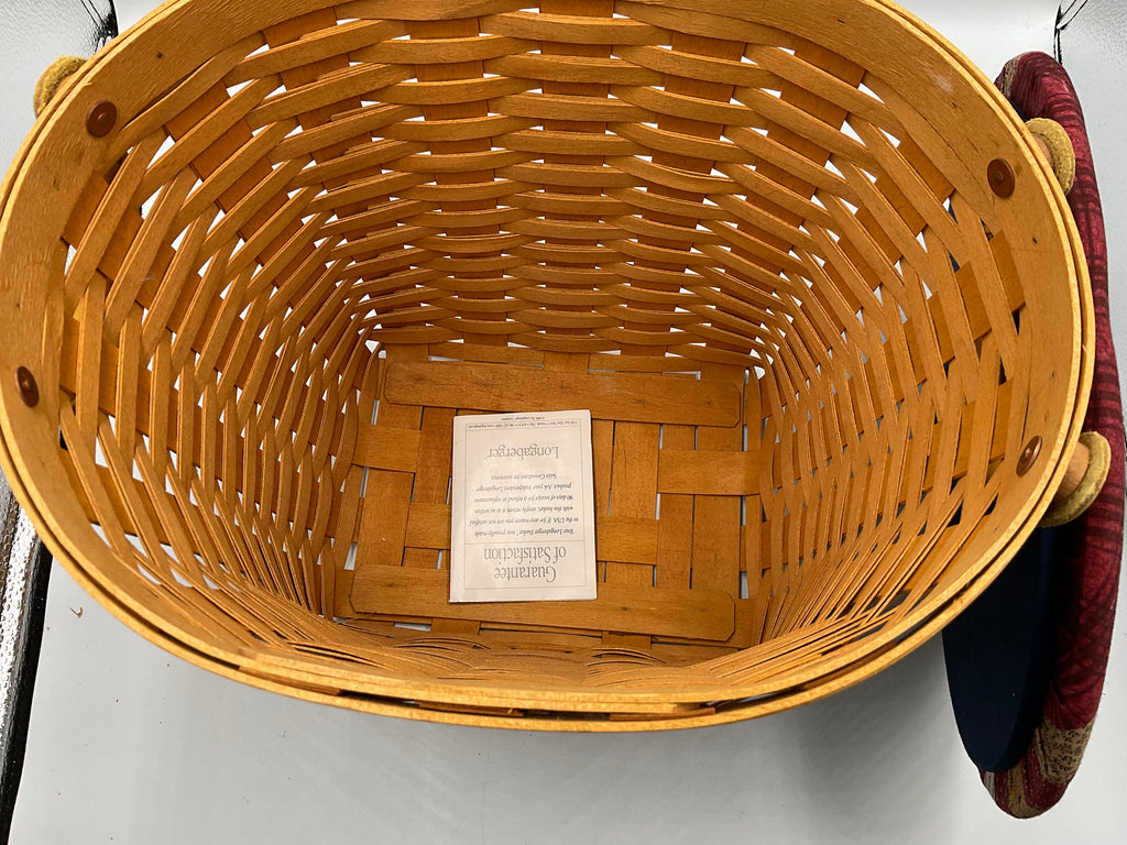 Longaberger maple wood host/hostess basket
