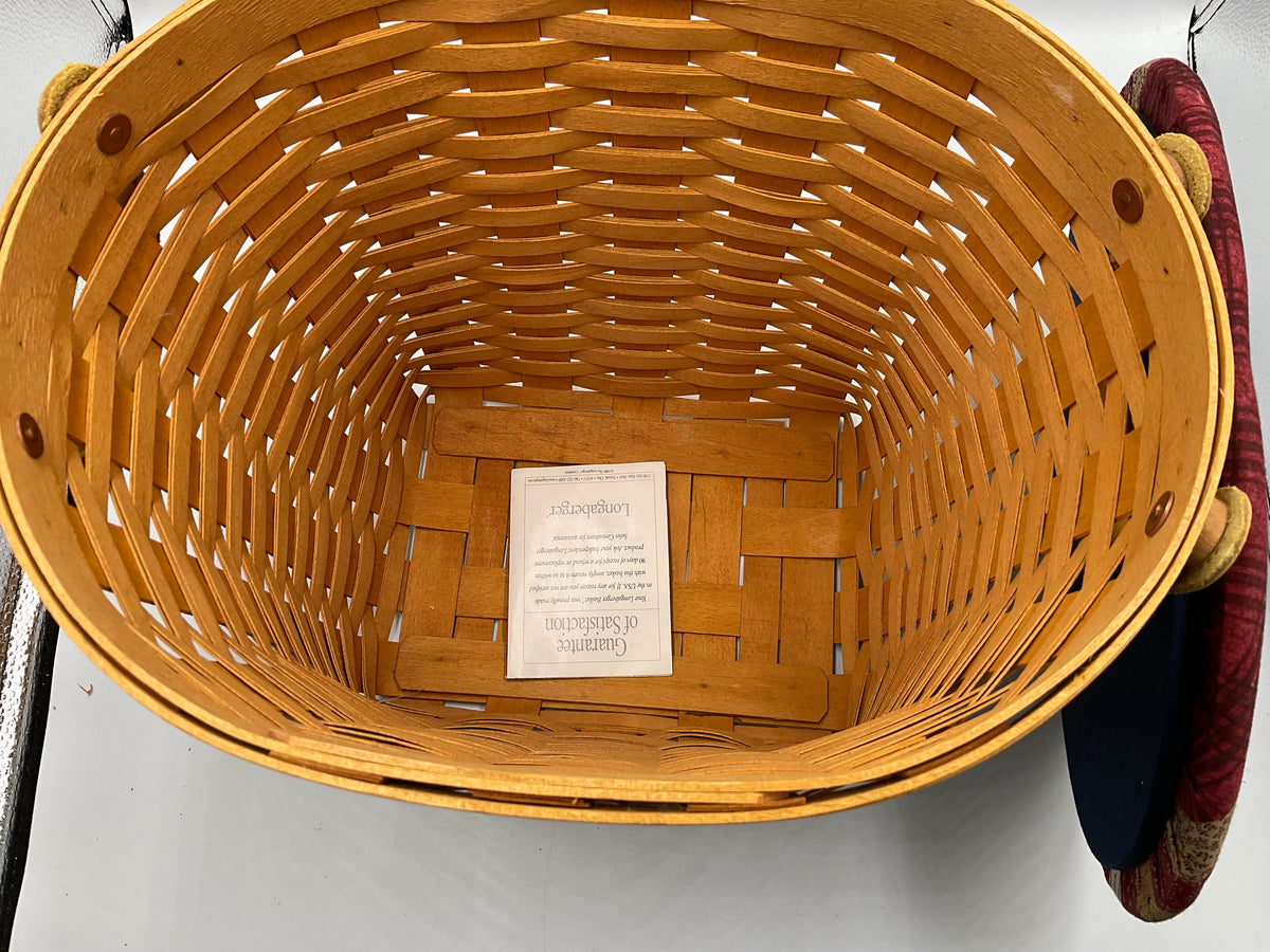 Longaberger maple wood host/hostess basket