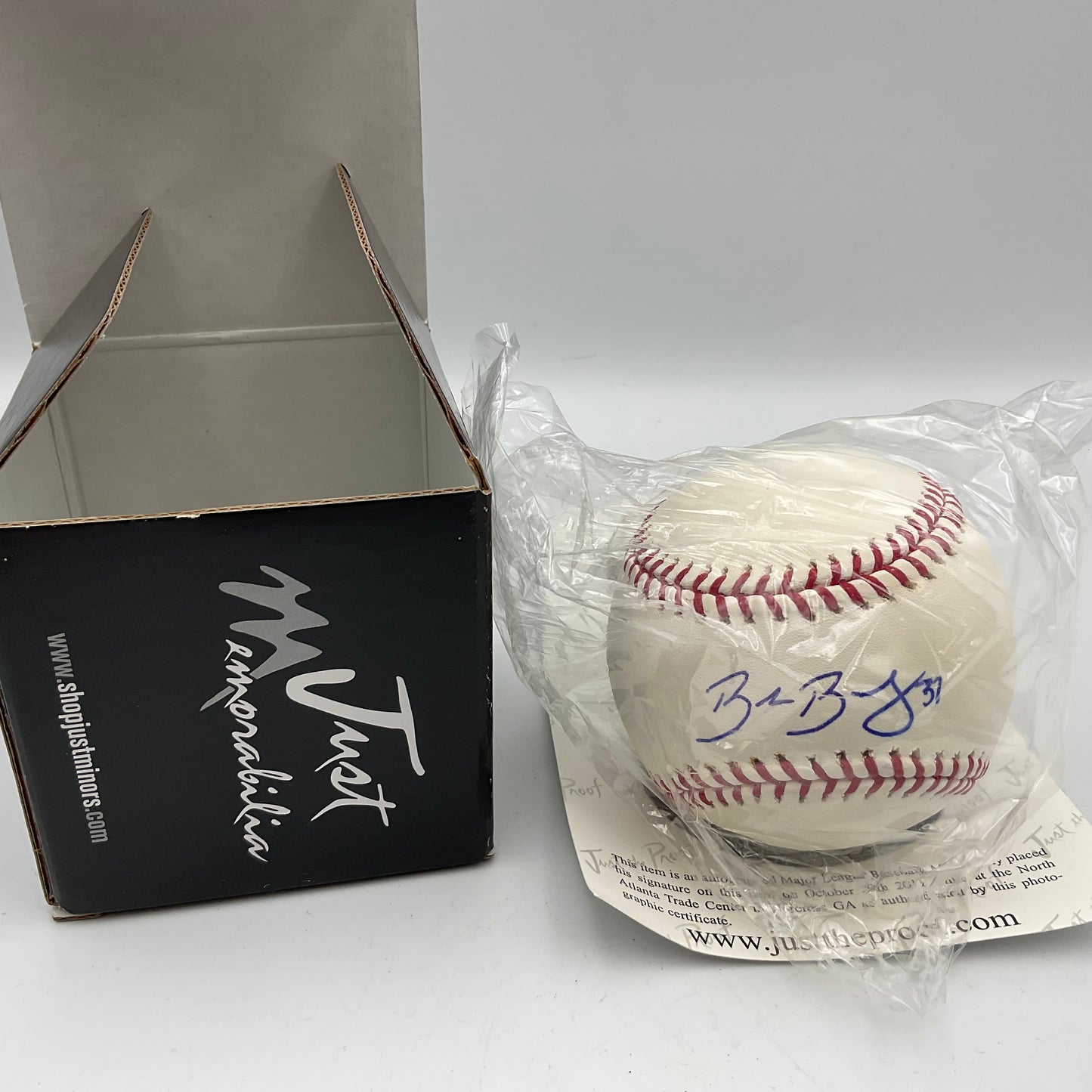 Brandon Beachy Major League Autographed Baseball