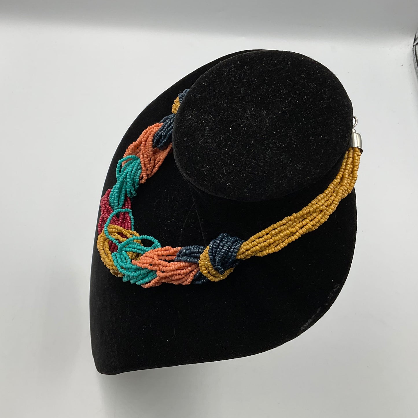 Multi Color Beaded Necklace