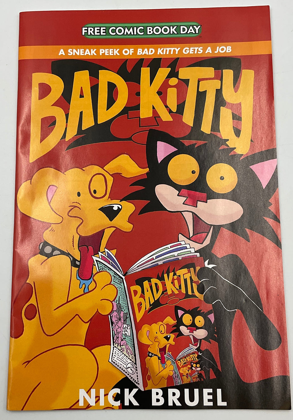 Bad Kitty Gets a Job - Free Comic Book Day 2025 Promo Preview