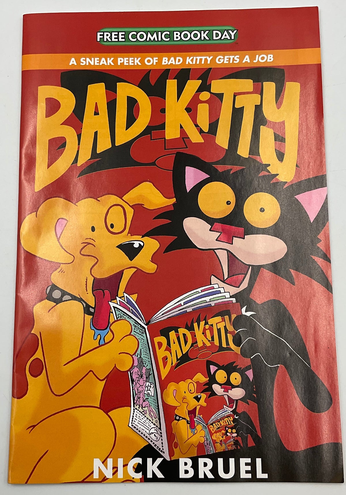Bad Kitty Gets a Job - Free Comic Book Day 2025 Promo Preview