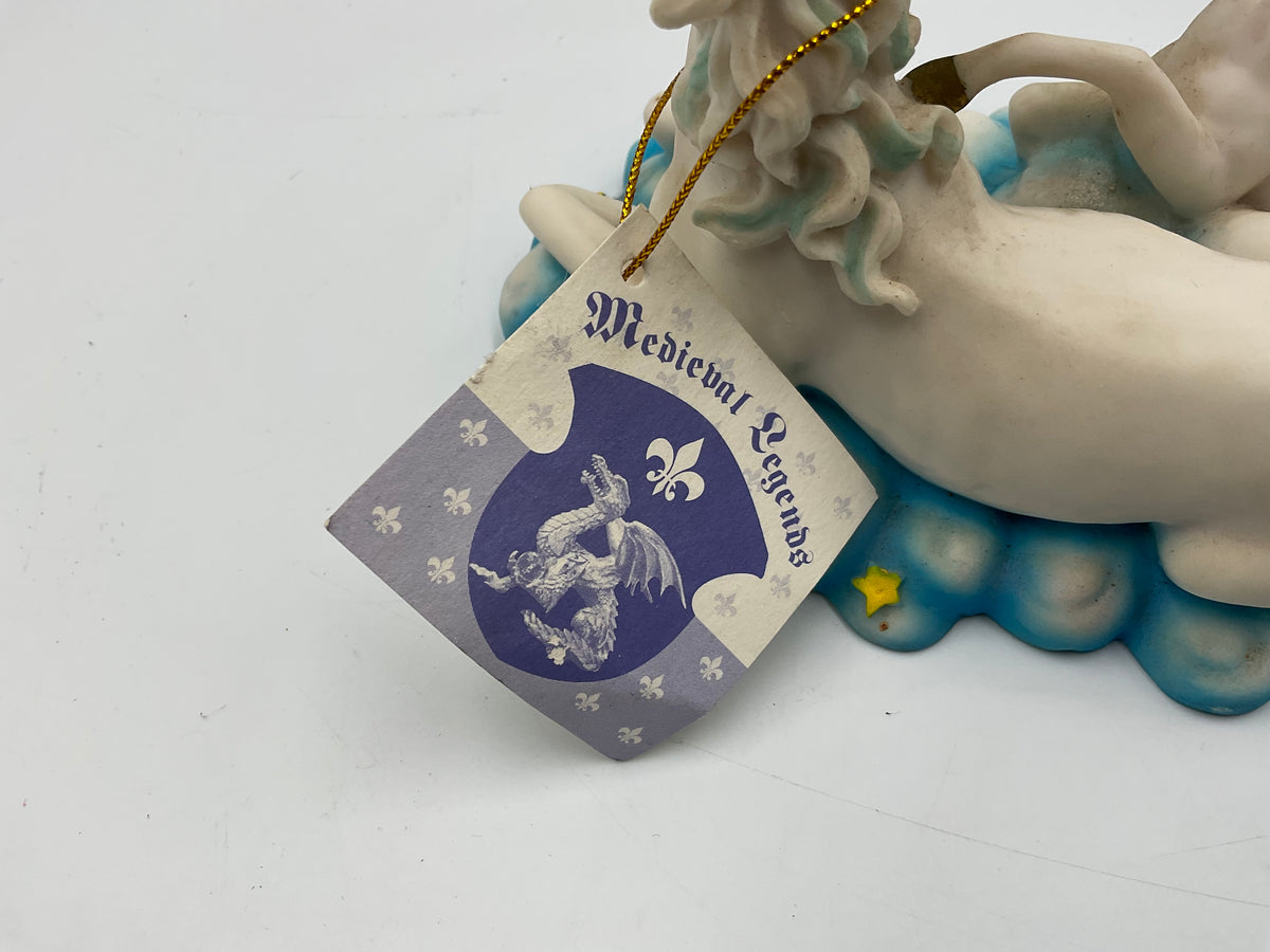 Medieval Legends Unicorn Family Figurine Mother Foals Fantasy Cloud Star