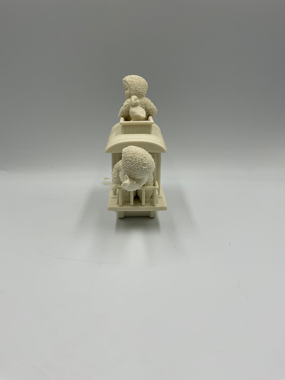 Department 56 Snowbabies End of the Line Caboose Train Figurine 69197 w/ Box
