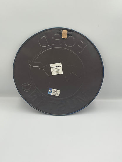 Ford Mustang Round Embossed Tin Sign