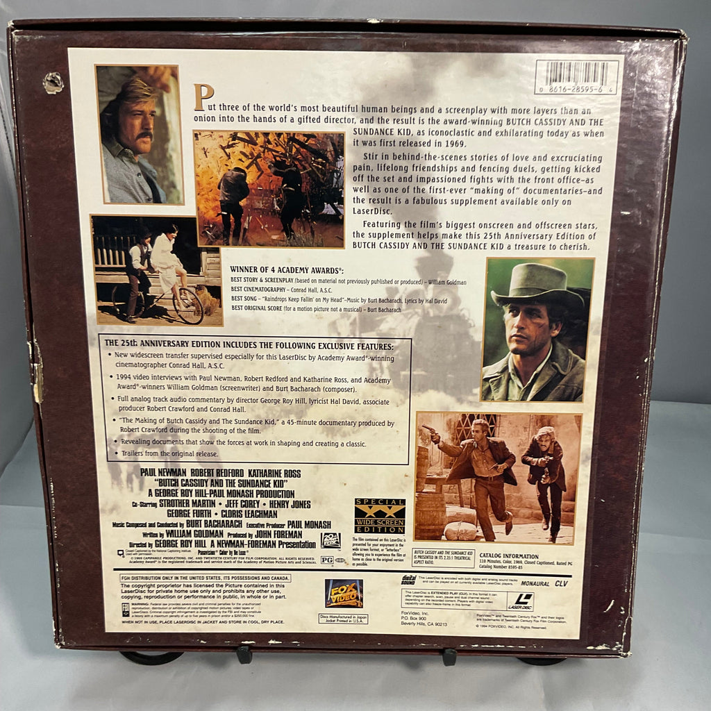 Butch Cassidy and the Sundance Kid LaserDisc Two Laser Disc Video Box Set