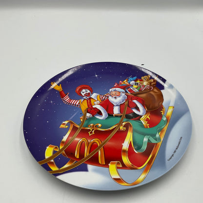 SKIP  Set of 5 - Vintage 90s Ronald McDonalds holiday Plates