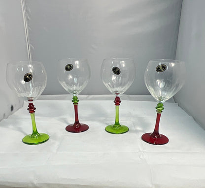 Christalleria Fumo Italian Hand Made Wine Glasses