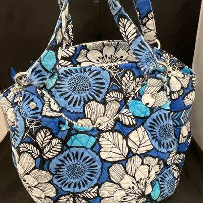 Vera Bradley Glenda Blue Bayou Quilted Tote Bag