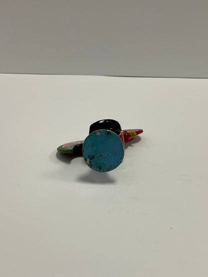 Ceramic Art Rooster Chicken Sculpture