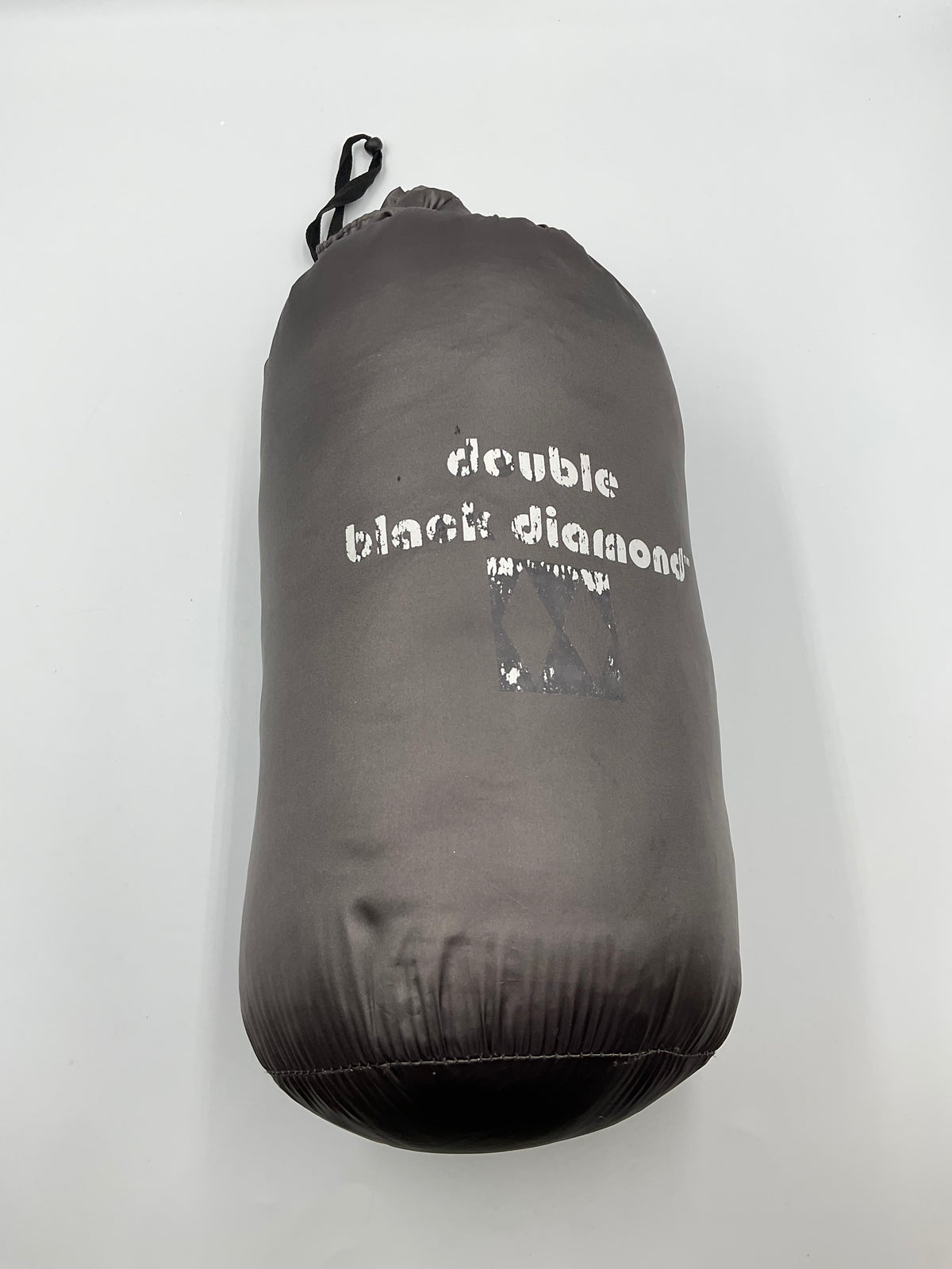 Double Black Diamond Packable Down Throw Blanket 60x70 Grey Sack 700 Fill Power