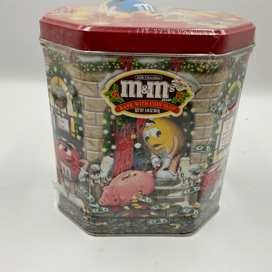 Not opened 2003 M&M’s Holiday Tin