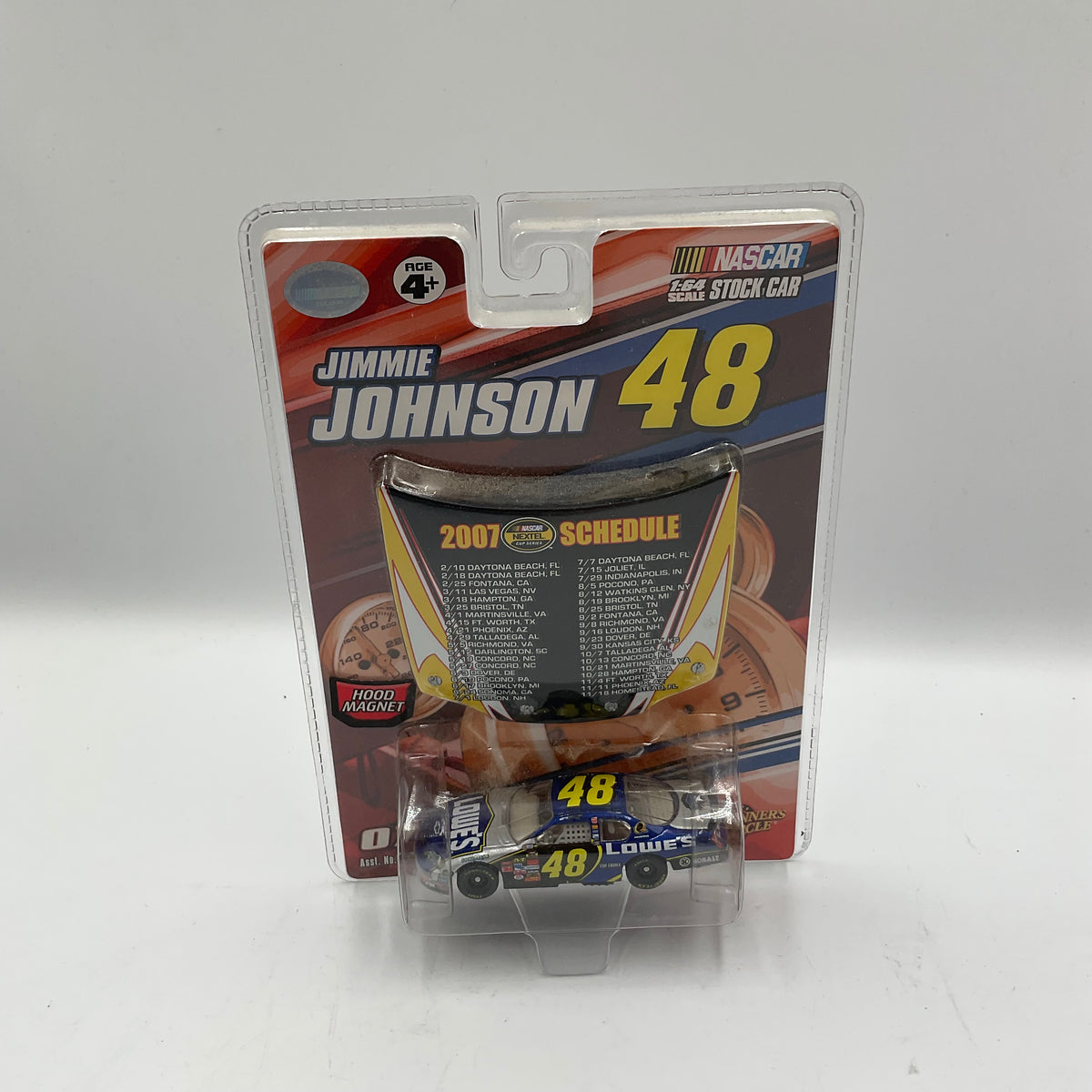 NASCAR #48 JImmie Johnson Die-Cast Replicia with Hood Magnet