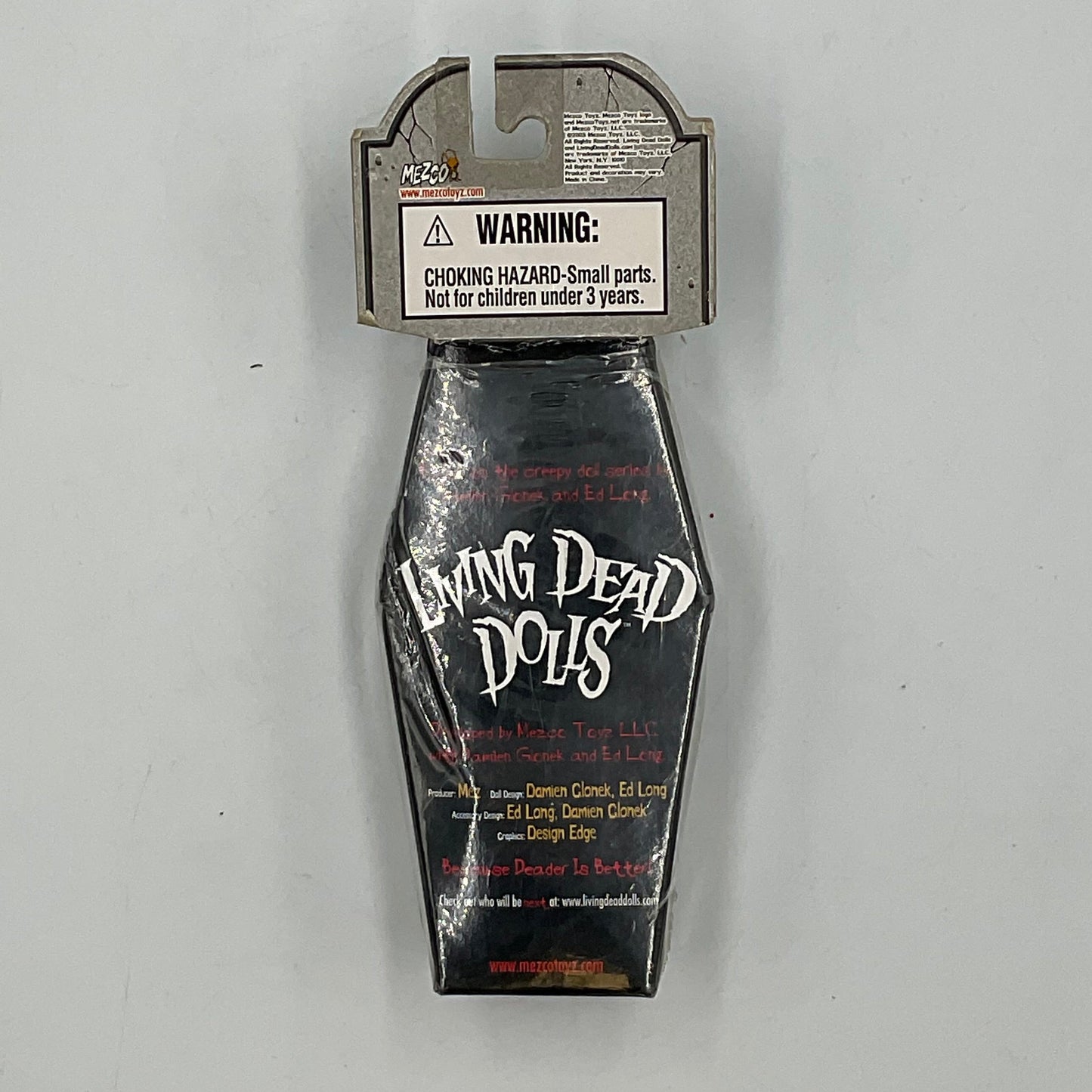 Ready JB Mezco Toyz Living Dead Dolls Mini Figure with Coffin Factory Sealed