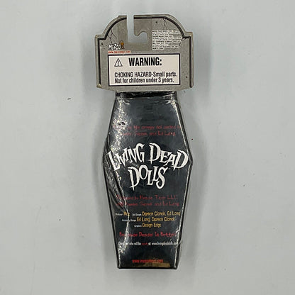 Ready JB Mezco Toyz Living Dead Dolls Mini Figure with Coffin Factory Sealed